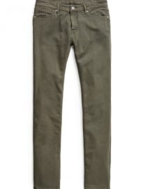 He By Mango Slim-fit Khaki Alex Jeans