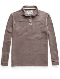 He By Mango Washed Cotton Piqué Polo Shirt