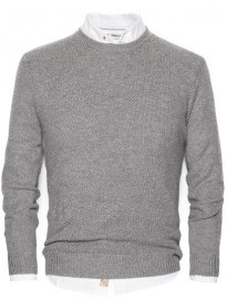 He By Mango Wool Cotton-blend Sweater