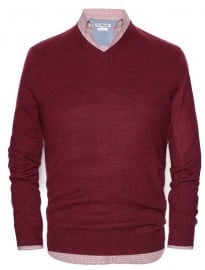 He By Mango V-neck Cashmere Sweater