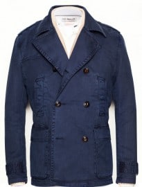 He By Mango Washed Cotton Trench