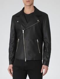 Reiss Montebello Leather Jacket