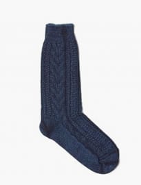 Anonymous Ism Cable Crew Sock