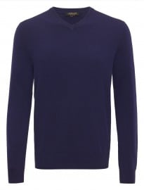 Jaeger Cashmere V-neck Sweater