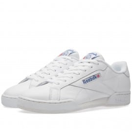Reebok Npc Uk Ii White Blue & Red