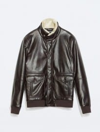 Zara Faux Leather Jacket