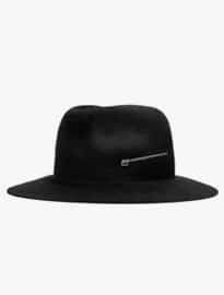 Larose Noir Zip Fedora