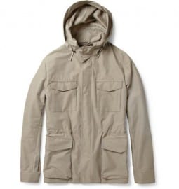Loro Piana Short Traveller Cotton-blend Parka Jacket