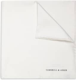 Turnbull & Asser Silk Pocket Square