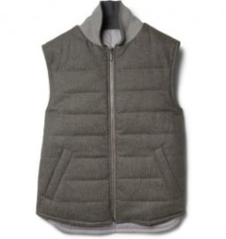 Dunhill Reversible Padded Wool Gilet