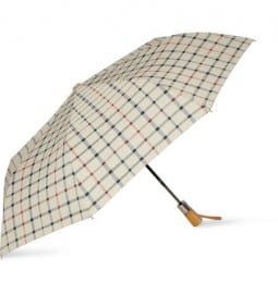 Brooks Brothers Windowpane-check Automatic Umbrella