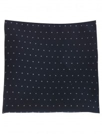 Burton Navy Polka Dot Pocket Square