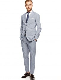 He By Mango Houndstooth Suit Blazer