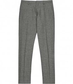 Reiss Charles T Modern Tailored Trousers Grey