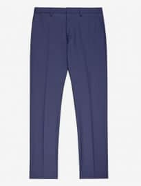 Reiss Garth T Tailored Formal Trousers Bright Blue