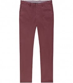 Reiss Dusk Garment Dye Soft Chino Rose