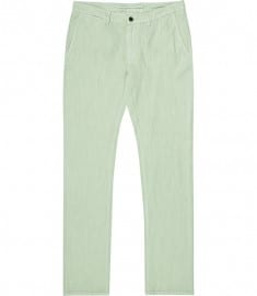 Reiss Ivy Cotton/linen Dyed Trousers