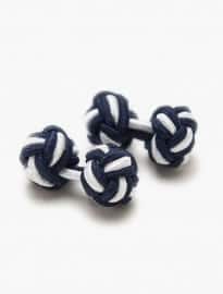 T.m.lewin Navy White Knots