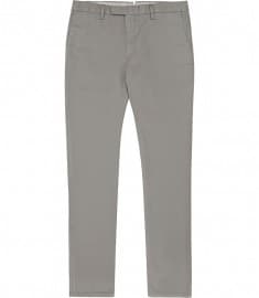 Reiss Tullum Heavyweight Twill Chinos Grey