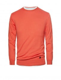 He By Mango Raw Edge Cotton Sweater