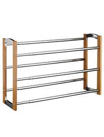 John Lewis 3 Tier Expanding Shoe Rack