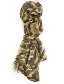 He By Mango Camo-print Scarf