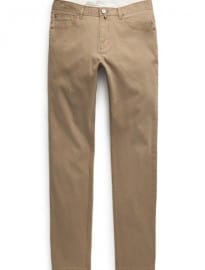 He By Mango Slim-fit 5 Pocket Cotton Trousers