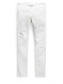 He By Mango Garment-dyed Linen-blend Slim-fit Chinos