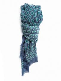 He By Mango Printed Wool Scarf