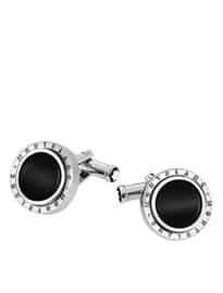 Montblanc Contemporary Onyx Cufflinks Black