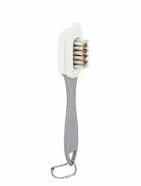 John Lewis Multi Purpose Suede Brush Grey / White