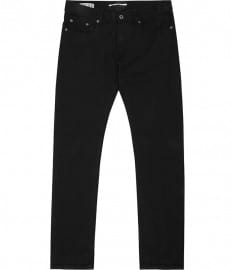 Reiss Maurice Slim-fit Twill Jeans Black