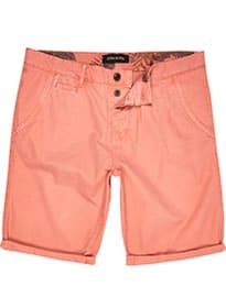 River Island Pale Red Chino Shorts