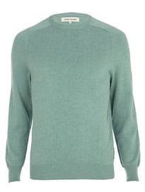 River Island Light Green Raglan Sleeve Jumper