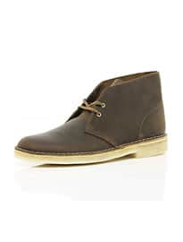 River Island Brown Clarks Originals Leather Desert Boots