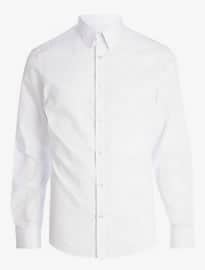 River Island White Pointed Collar Long Sleeve Shirt