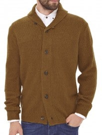 Burton Mustard Chunky Texture Cardigan