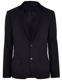 River Island Navy Blue Blazer