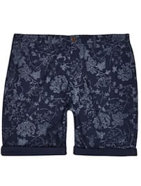 River Island Blue Indigo Floral Shorts