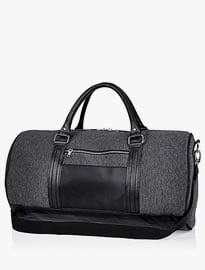 River Island Grey Jersey Holdall Bag