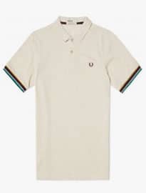 Fred Perry Bradley Wiggins Stripe Cuff Polo