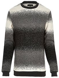 River Island Dark Grey Ombre Jumper