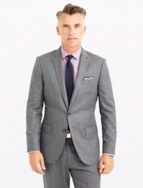 J. Crew Ludlow Suit Jacket In Italian Heather Wool Flannel