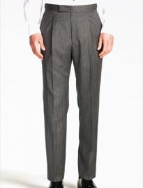 Black & Grey Stripe Morning Trouser