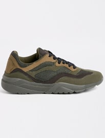River Island Khaki Green Runner Lace-up Trainers