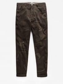 He By Mango Camo Print Cropped Trousers