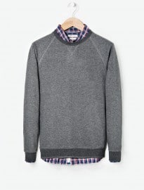He By Mango Long Raglan Sleeve Sweatshirt