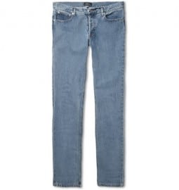 A.p.c. Petit New Standard Slim-fit Washed-denim Jeans
