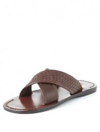 Collezione Leather Weaved Mule