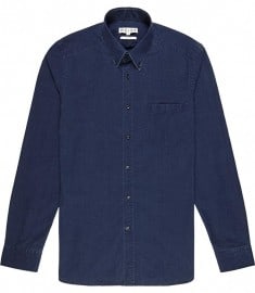 Reiss Demetri Dark Denim Shirt Indigo
